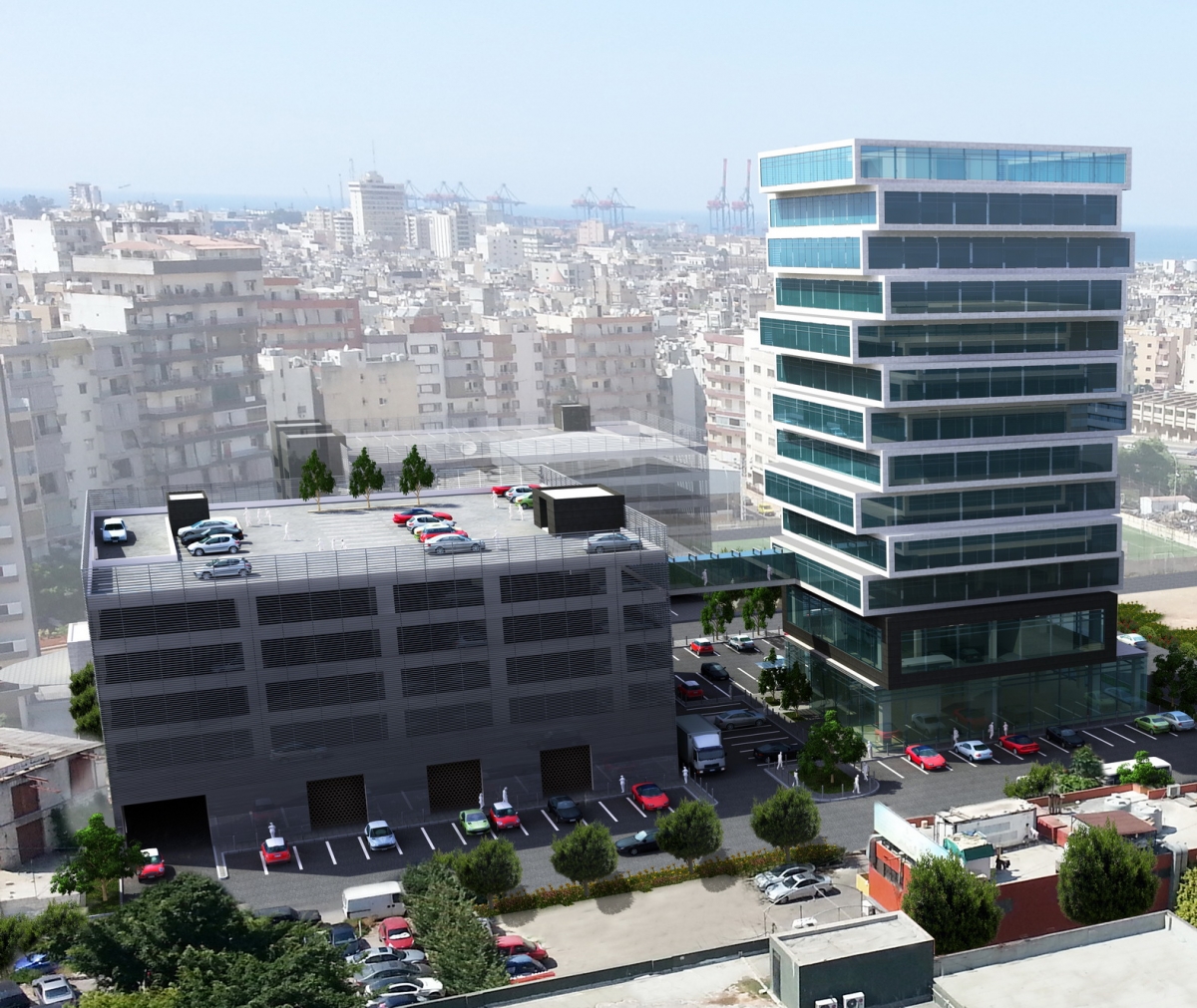 The Bridge commercial fiber infrastructure project in Lebanon